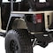 Smittybilt 07-18 WRANGLER JK 4 DOOR XRC REAR CORNER GUARDS - BLACK TEXTURED 76882 - alternate 5